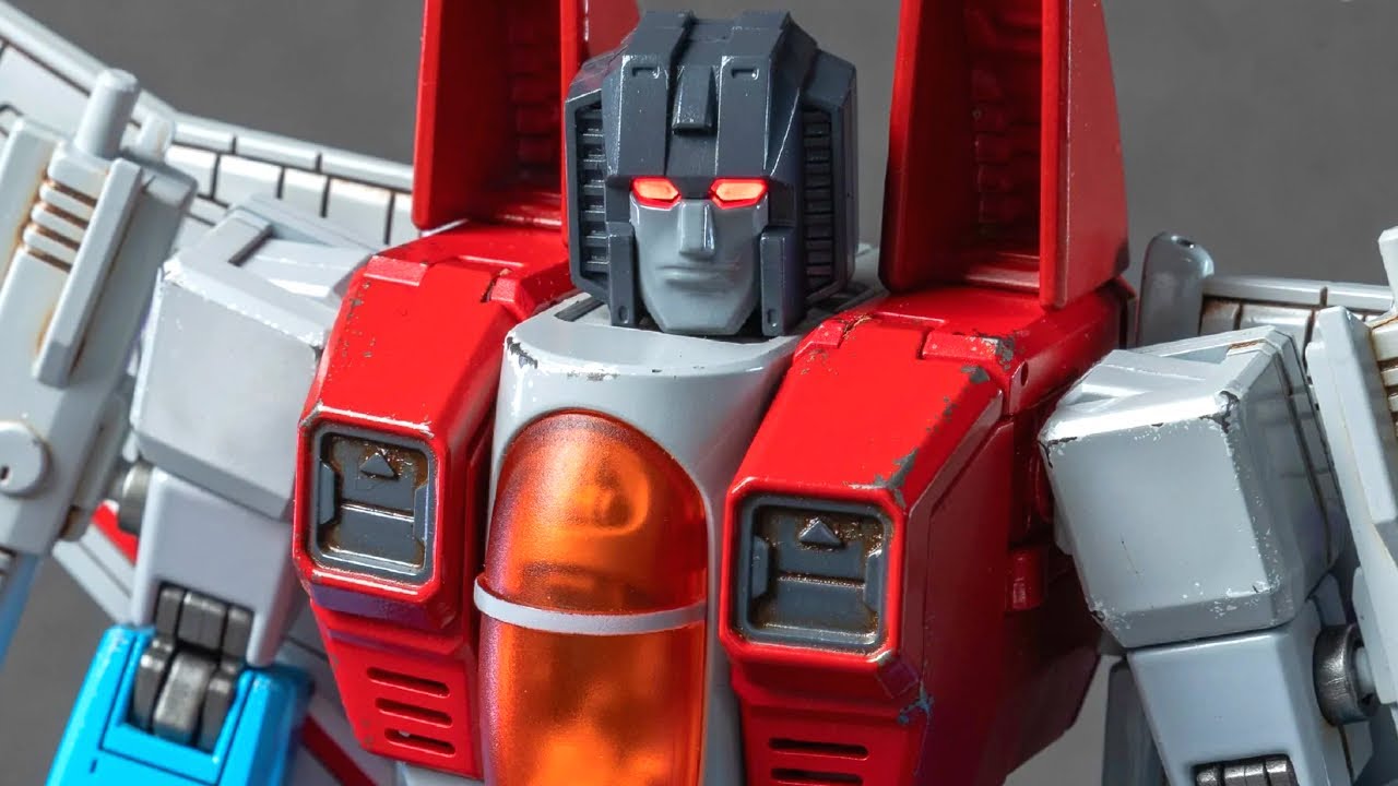 スタースクリーム AMK pro series Starscream AMK Pro Series Collectors Edition battle damaged