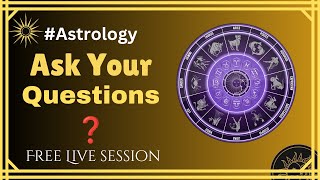 LIVE🪐ASK your Questions #kundli 🆓#astrology #jyotish #syble #horoscope #bestastrology #astrology