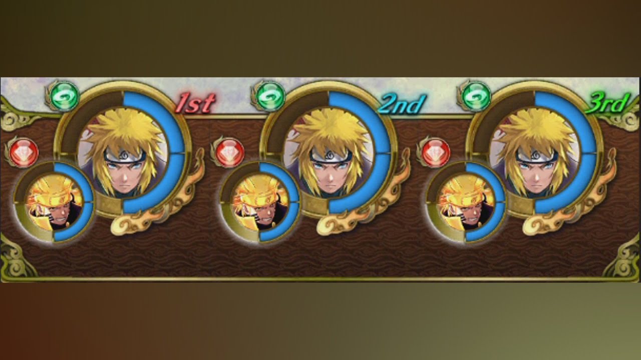 Naruto Blazing - Ninja Road #39: Triple New BF Minato And Triple 7 Star Naruto Run!