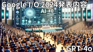 【最新AIニュース】Google I/O 2024発表内容＆GPT-4oのマルチモーダル機能を一挙公開！