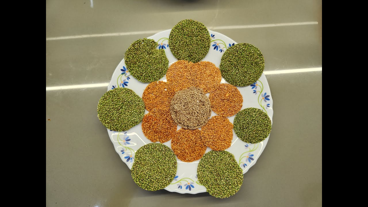 Crispy Sankrant Special Tirangi (flag) Colored Til Papadi 🇮🇳 | कुरकुरीत तिळाची पापडी | 