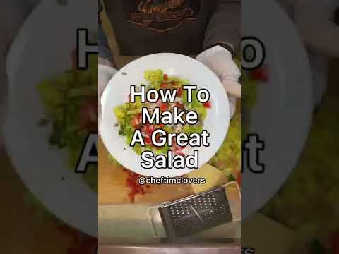 How To Make A Great Salad | Keto Diet Recipes 🥗 #shorts #ketodiet #shortketo #shortsyoutube