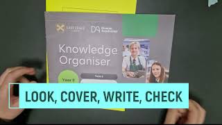 Strengthening independent study skills: technique one – look, cover, write, check