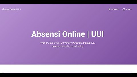 Absen Online Kampus 2