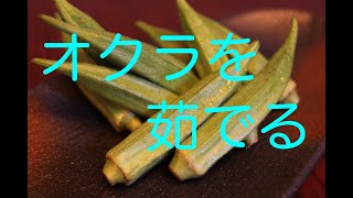 オクラ茹で方｜33kitchenさんのレシピ書き起こし