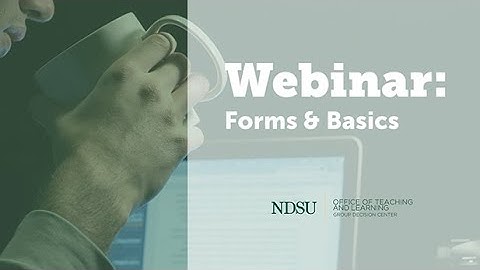 Qualtrics: Forms & Basics
