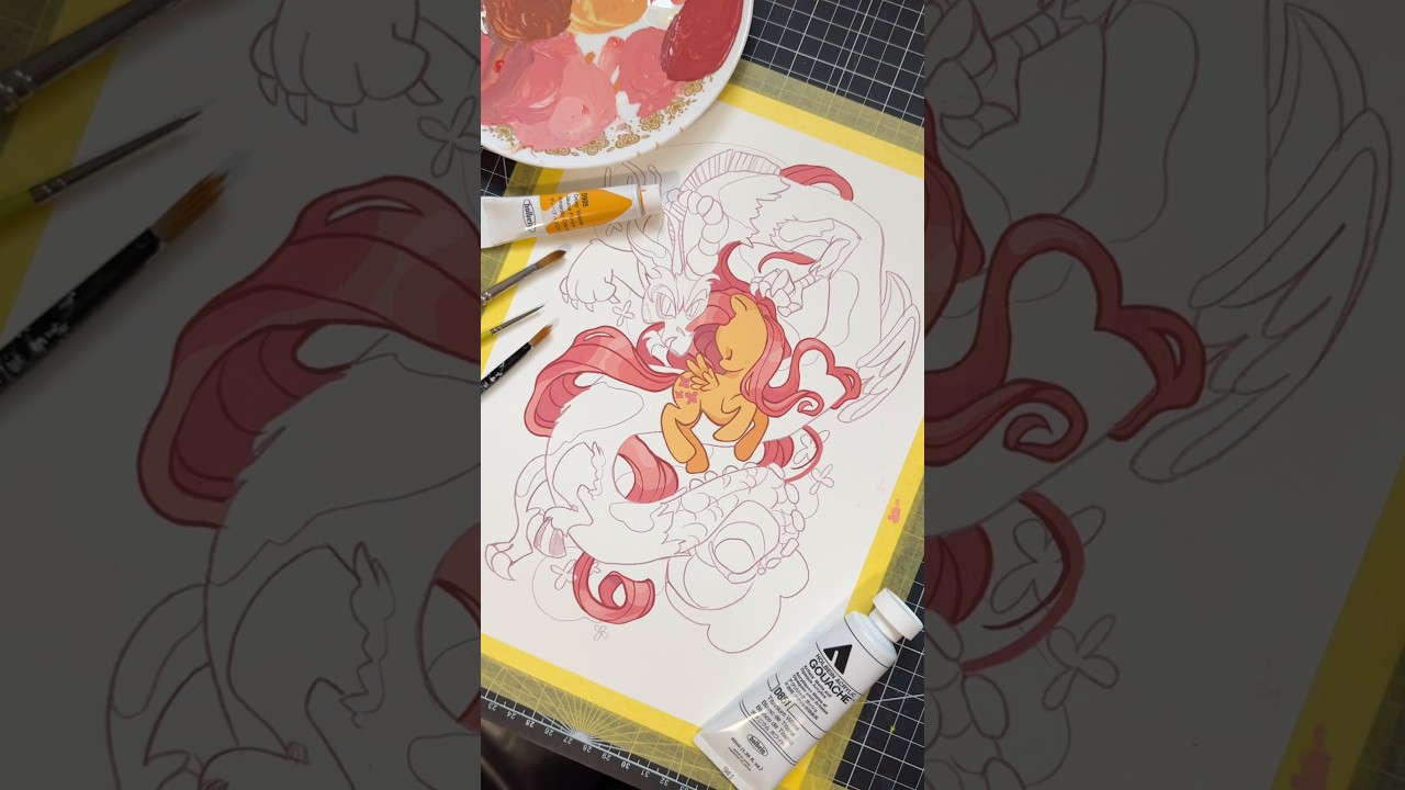 New painting I’m working on!! 