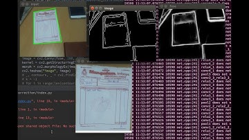 Real Time document detection and perspective correction