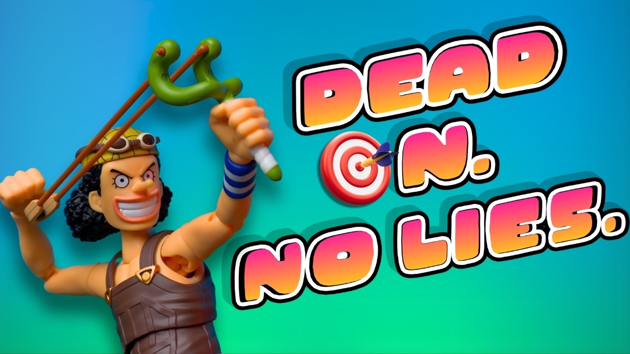 Без обмана. Эта фигурка попала прямо в цель! Обзор фигурки USOPP SH FIGUARTS ROMANCE DAWN