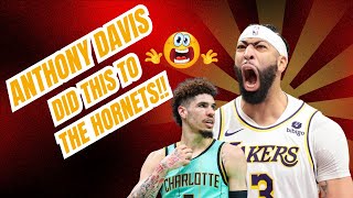 Anthony Davis' Dominance: Lakers vs. Hornets Game Breakdown