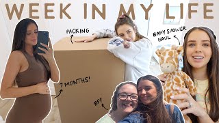 Packing Up Our House, Bestie Day & Baby Shower Haul! :')