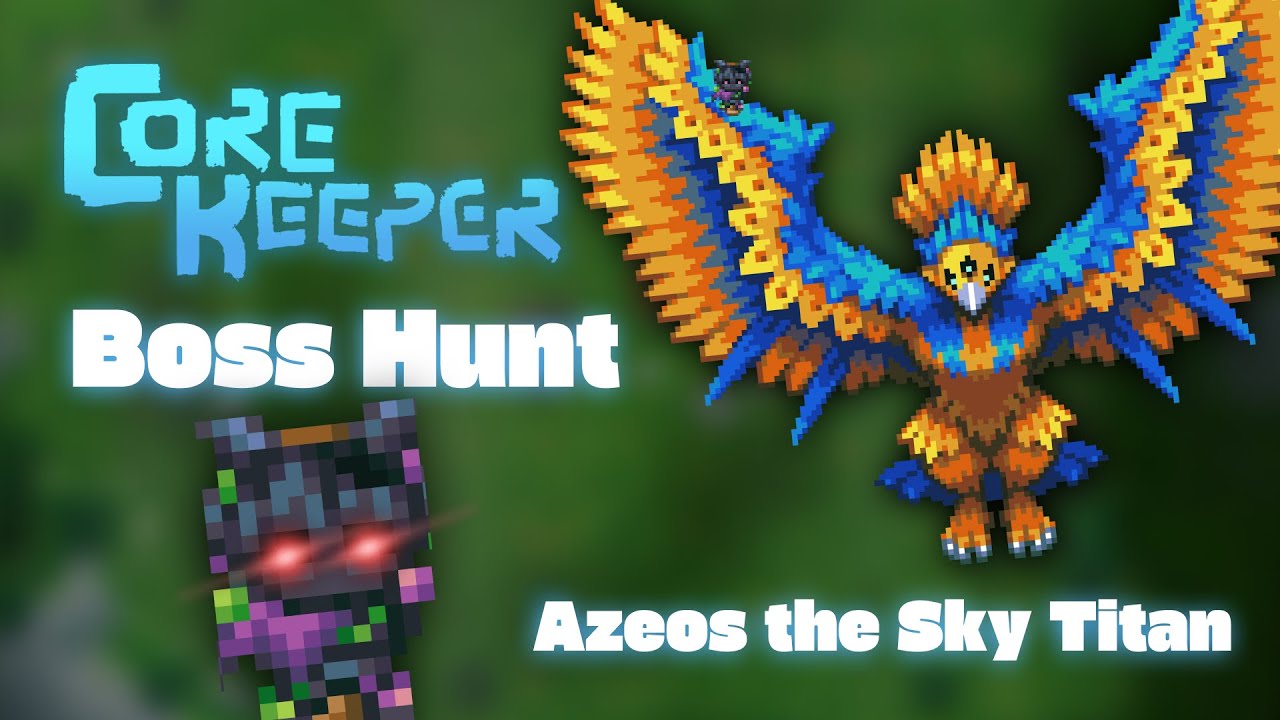 Core Keeper Boss Hunt: Azeos the Sky Titan Defeated! - YouTube