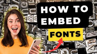 How to Embed Fonts for KDP When Publishing a Book