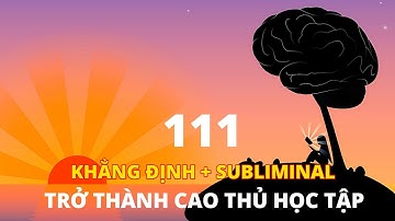 Bí Quyết HỌC GÌ CŨNG GIỎI bằng Luật Hấp Dẫn [111 Khẳng Định Tích Cực] + [Subliminal]