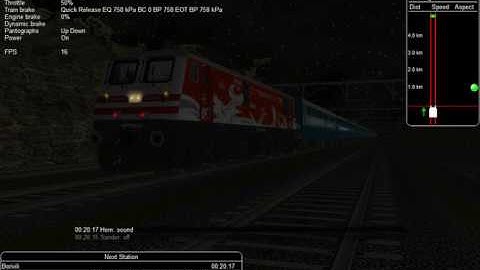 IR MSTS /OR 19019 BANDRA TERMINUS-DEHRADOON EXP BLASTING MPS