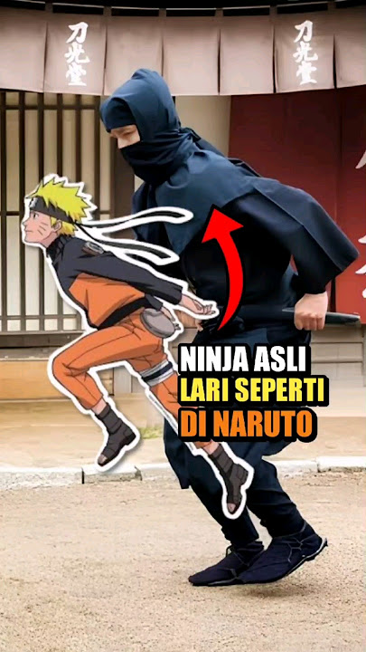 Apakah Ninja di Dunia Nyata Berlari Seperti di Naruto? #shorts