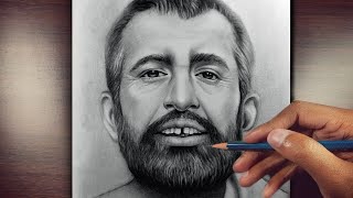 Thakur Sri Ramakrishna drawing | How to draw Ramkrishna Paramahansa (step by step drawing)