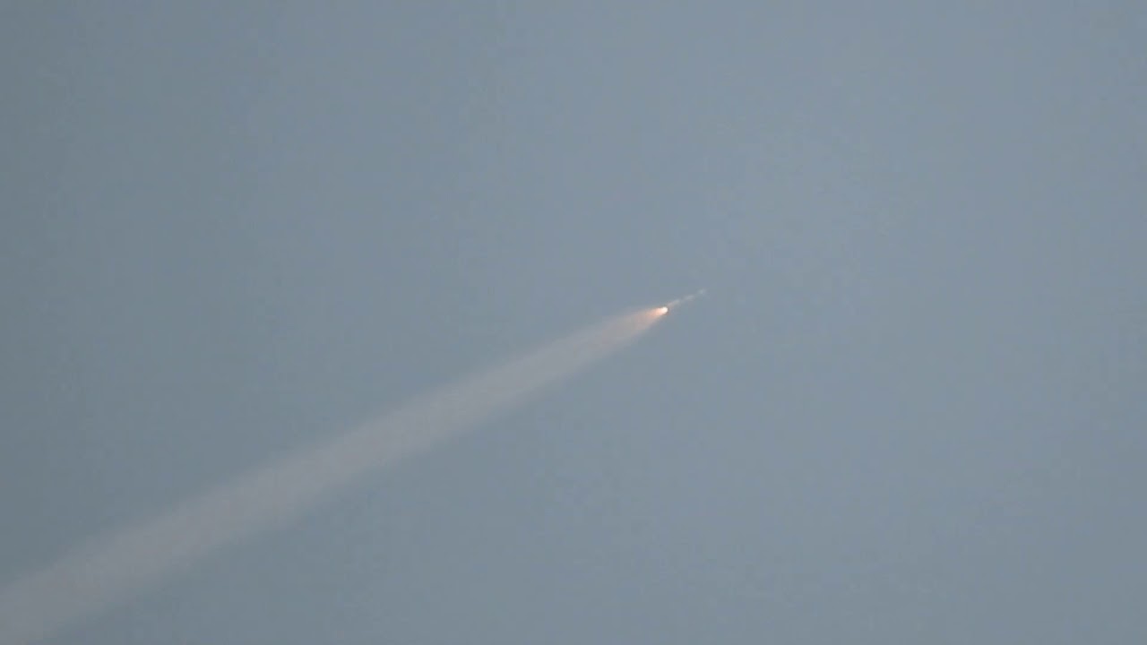 GSLV F-08 launch viewed from Chennai