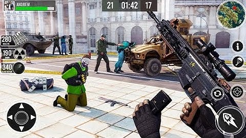 FPS Encounter Strike 3D: Free Shooting Games _ Android Gameplay #2