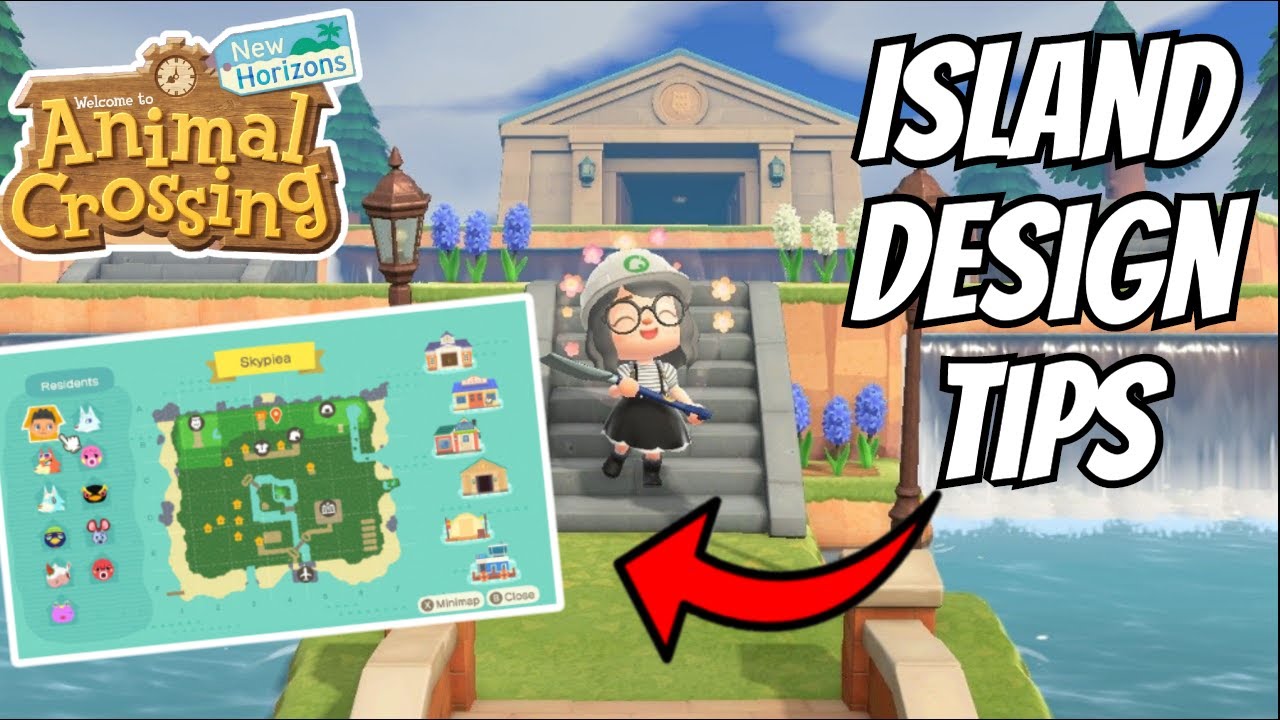 Animal Crossing New Horizons Design - Ideas And Tips - YouTube