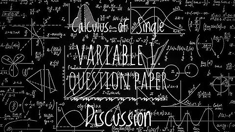 MTS2B02_Calculus of Single Variable One. Question paper Discussion April 2021. Part A. 2