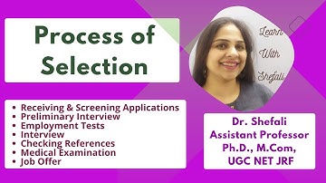 Steps in Selection Process in HRM I Process of Selection I Human Resource Management