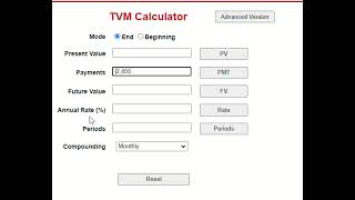 4TVM Calculator example   what is future value of 2 4k annuity in 2 years compunded annually at 4 pc