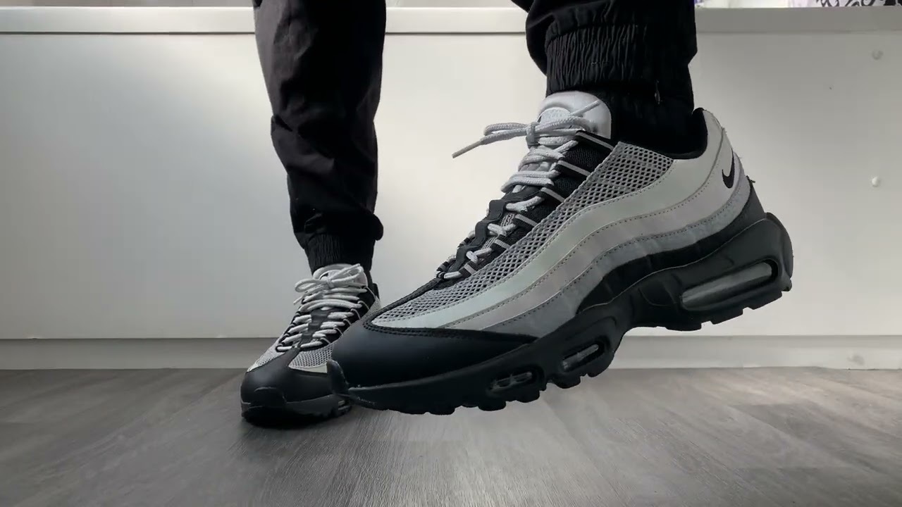 Air Max 95 Reflective Safari On Feet - YouTube