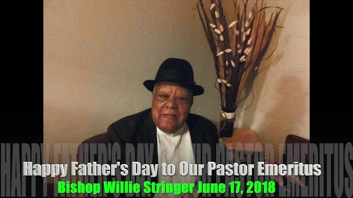 Honoring Bishop Willie Stringer