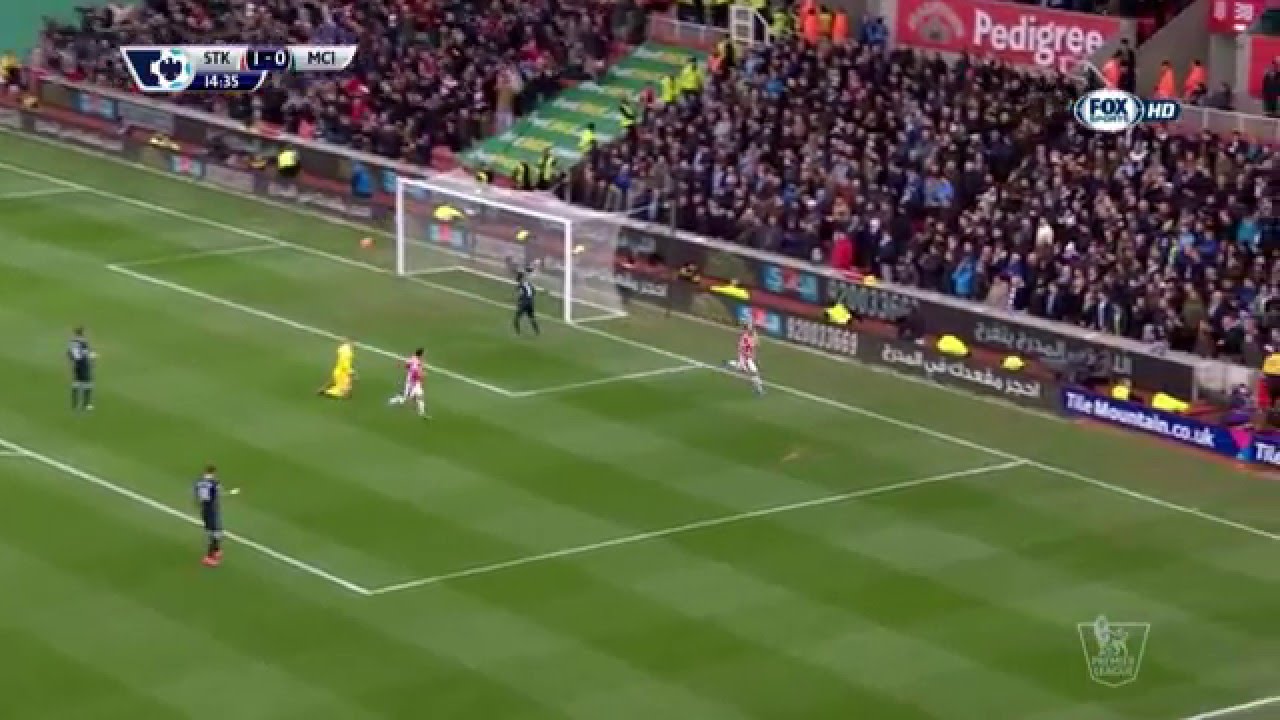 [Premier League] Stoke City - Manchester City 2-0 2015/2016
