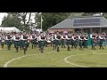 St laurence otoole pipe bands medley at the 2023 scottish championships at dumbarton