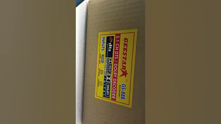 5.1 CH DTS || DOLBY DECODER || INPUT HDMI/ARC || OPTICAL || COAXIAL || AS AUDIO SALEM || 6380471330