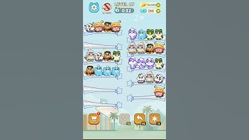 Cat Sort Puzzle: Cute Pet Game (level 87) #catsort #sonatgame #catsortpuzzle