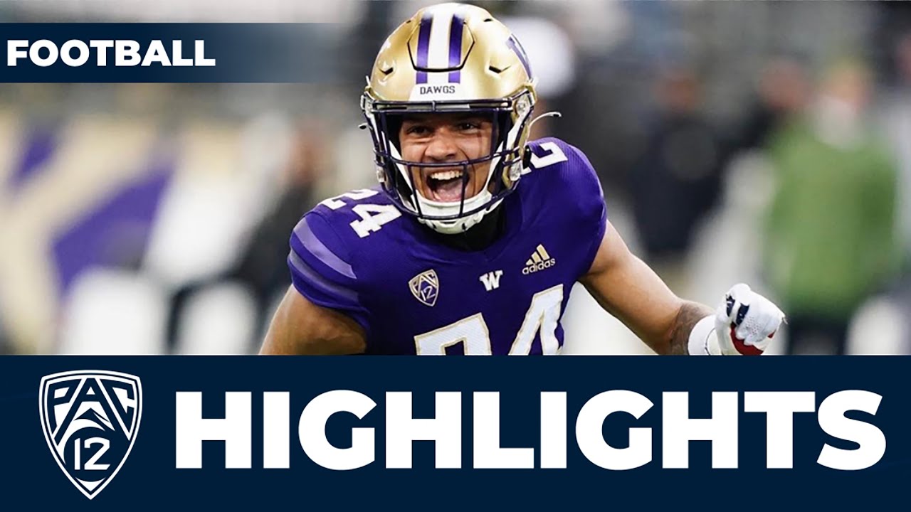 Colorado vs. No. 17 Washington Game Highlights College Football