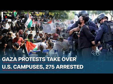 US: Pro-Palestine Protests Intensify at Universities, Over 200 Arrested; White House Urges “Peace”