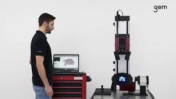 ATOS Compact scan + GOM lift