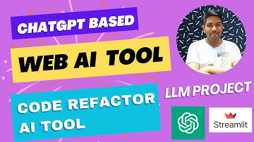 ChatGPT Powered Python Code Refactoring Tool | LLM Projects|OpenAI Tutorials |Streamlit |NLP Project