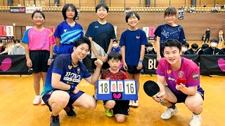 水谷隼＆有延大夢「BUTTERFLY 卓球イベント」in 大館