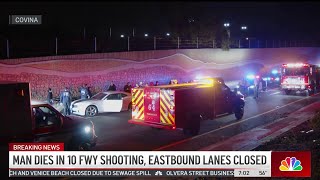 Man dies in 10 Fwy shooting in Covina by NBCLA 2,042 views 2 days ago 51 seconds