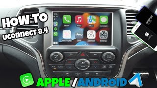 How to install Apple CarPlay/Android Auto on any Uconnect 8.4' car