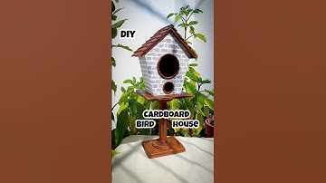 Waste Material se Banaya Bird House🐦 #diy #craft #bestoutofwaste #craftideas