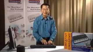 Creative Labs Keyboard Drum Demonstration.