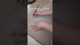 [ english practice exam ] how to make money-box from cardboard?