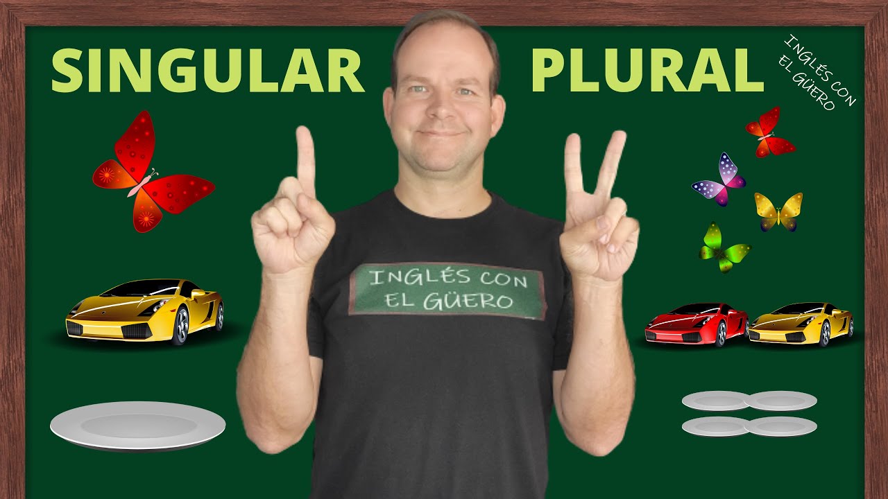 SINGULAR y PLURAL en inglés Clase 18, nivel básico YouTube