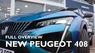 New PEUGEOT 408 review and test drive | Arbury PEUGEOT