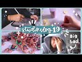 Studio Vlog 19 🌷 making washi tapes, new shop items, con prep & then everything goes wrong...