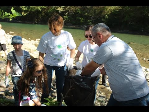 ტურისტული ობიექტების დასუფთავების პროცესი სენაკში