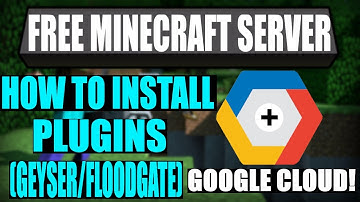 Free 24/7 Google Cloud Minecraft Server 1.17.1 Java/Bedrock  - Installing Plugins Geyser & FloodGate