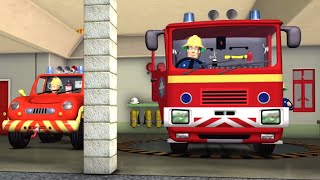 No caminhão de bombeiros! ⭐️ O Bombeiro Sam | Resgate de bombeiro | Desenhos