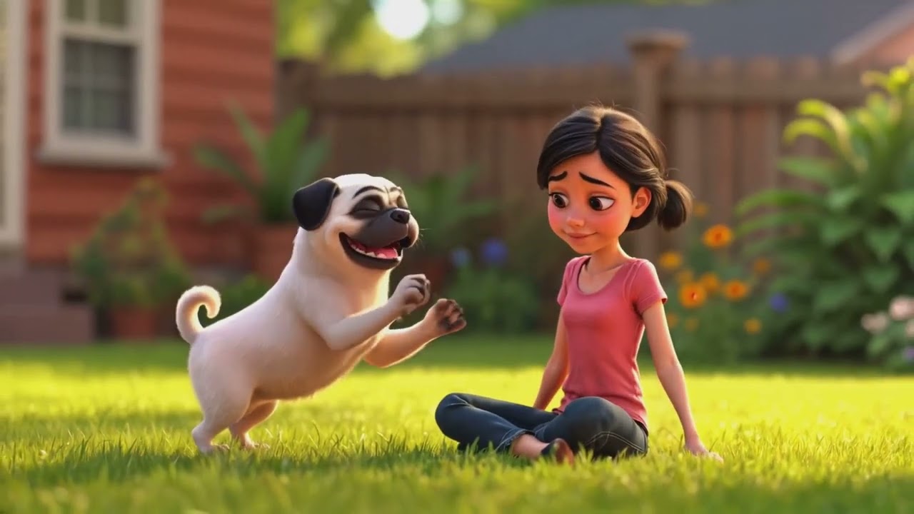 🐾 Tubbs the Pug Learns to Say "I'm Sorry" | Social Skills for Kids 🐶